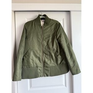 hope stockholm jacket Mine Olive Green Bomber Zip Up‎ Size W 36 M 46